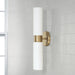 Capital Lighting - 652621AD - Two Light Wall Sconce - Theo - Aged Brass