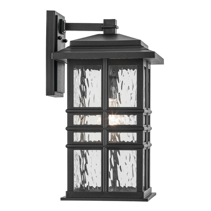 Kichler - 49831BKT - One Light Outdoor Wall Mount - Beacon Square - Textured Black
