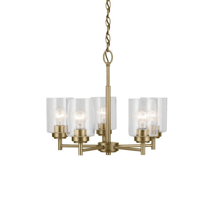 Kichler - 44030NBR - Five Light Chandelier - Winslow - Natural Brass