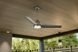 Kichler - 310254NI - 54"Ceiling Fan - Fit - Painted Brushed Nickel