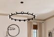 Kichler - 52644BK - 15 Light Chandelier - Palta - Black