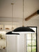 Kichler - 52638BK - One Light Pendant - Delarosa - Black