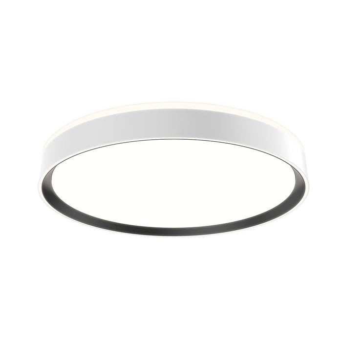 Kuzco Lighting - FM43920-WH/BK-5CCT - LED Flush Mount - Essex - White/Black