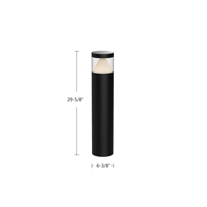 Kuzco Lighting - EB49730-BK-UNV - LED Exterior Bollard - Hanover - Black
