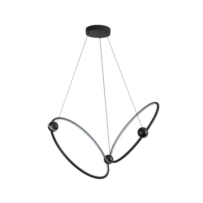 Kuzco Lighting - CH17702-BK - LED Chandelier - Isho - Black