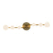 Kuzco Lighting - VL55529-BG/OP - LED Vanity - Juniper - Brushed Gold/Opal Glass