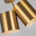 Kuzco Lighting - SF58814-BG - Two Light Semi-Flush Mount - Keiko - Brushed Gold
