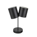 Kuzco Lighting - TL58814-BK - Two Light Table Lamp - Keiko - Black