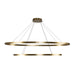 Kuzco Lighting - CH79253-BG - LED Chandelier - Ovale - Brushed Gold