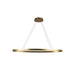 Kuzco Lighting - LP79140-BG - LED Linear Pendant - Ovale - Brushed Gold