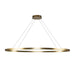 Kuzco Lighting - LP79153-BG - LED Linear Pendant - Ovale - Brushed Gold