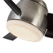 Kuzco Lighting - CF91954-BN/MB - 54"Ceiling Fan - Thalia - Brushed Nickel/Matte Black