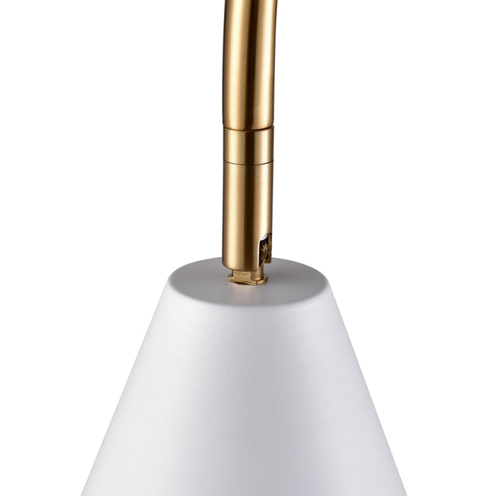 ELK Home - H0019-11063 - One Light Floor Lamp - Tully - Matte White