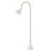 ELK Home - H0019-11063 - One Light Floor Lamp - Tully - Matte White