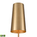 ELK Home - H0019-11066-LED - LED Floor Lamp - Matthias - Aged Brass