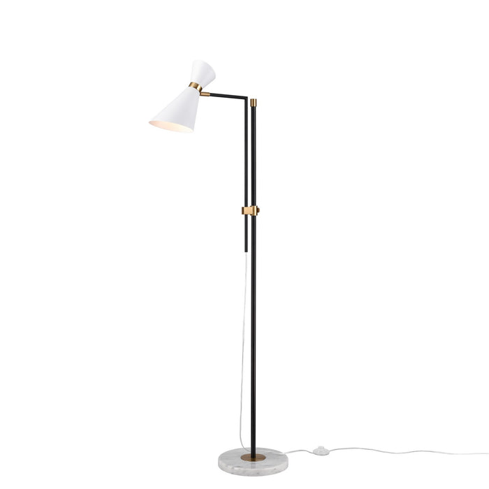 ELK Home - H0019-11112 - One Light Floor Lamp - Taran - Matte White