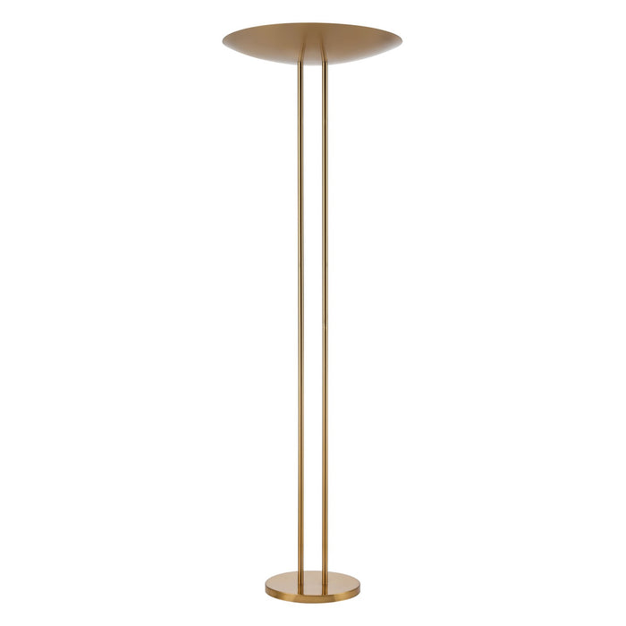 ELK Home - H0019-11543 - Two Light Floor Lamp - Marston - Aged Brass