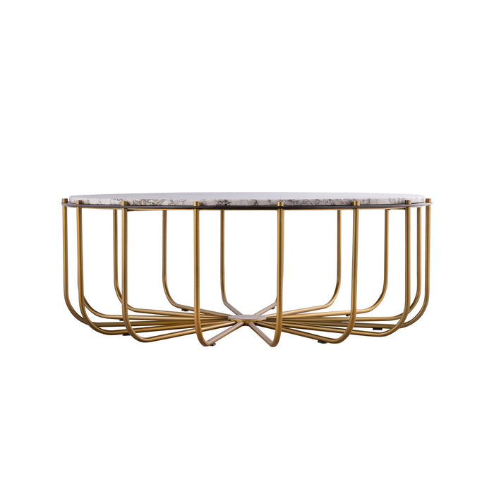 ELK Home - H0805-11453 - Coffee Table - Demille - Satin Brass