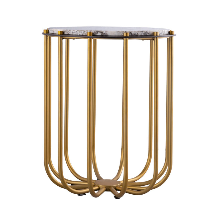 ELK Home - H0805-11454 - Accent Table - Demille - Satin Brass