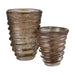 ELK Home - S0047-11323 - Vase - Metcalf - Bubbled Brown