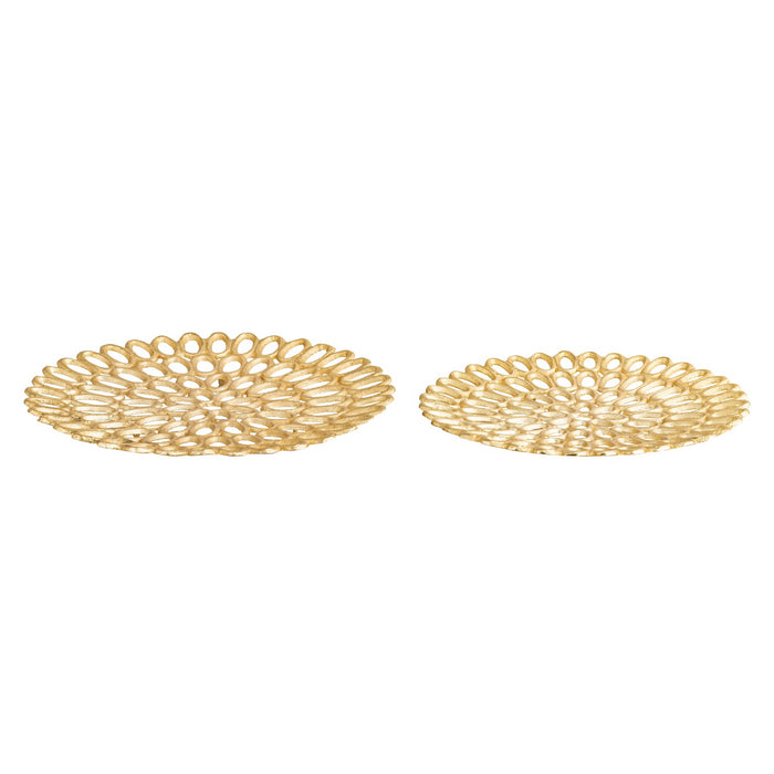 ELK Home - S0807-12078/S2 - Tray - Set of 2 - Regina - Gold