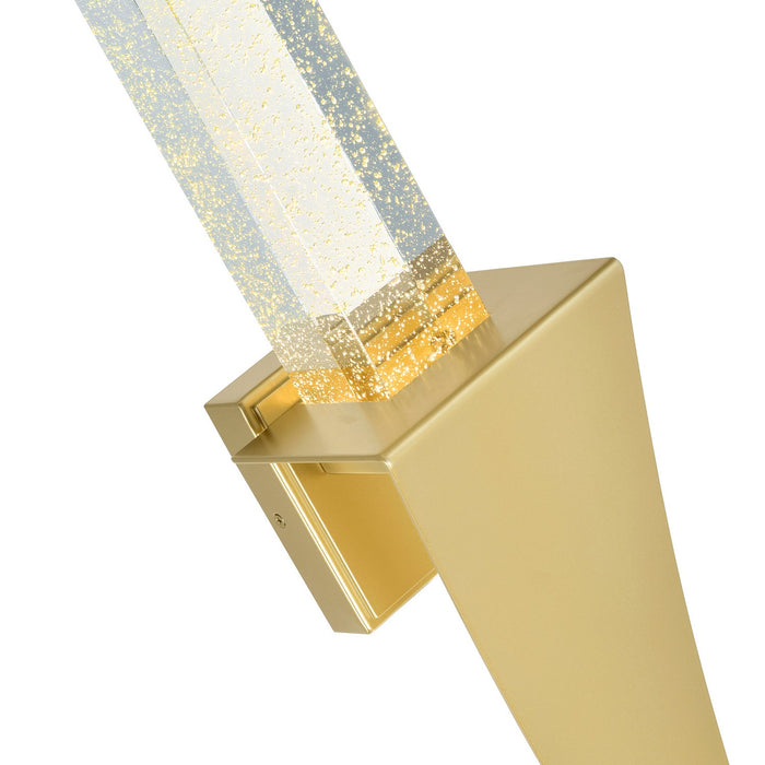 CWI Lighting - 1502W7-1-602 - LED Wall Sconce - Catania - Satin Gold