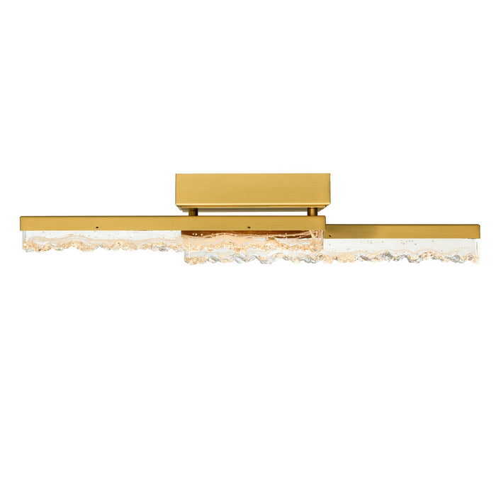 CWI Lighting - 1588W24-2-624 - LED Vanity - Stagger - Brass