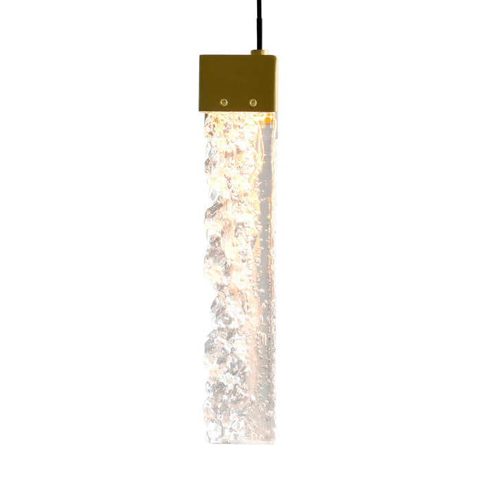 CWI Lighting - 1587P24-17-624 - LED Chandelier - Lava - Brass