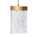 CWI Lighting - 1587P48-14-624-RC - LED Chandelier - Lava - Brass