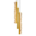 CWI Lighting - 1588P6-3-624 - LED Mini Pendant - Stagger - Brass