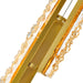 CWI Lighting - 1588P6-3-624 - LED Mini Pendant - Stagger - Brass