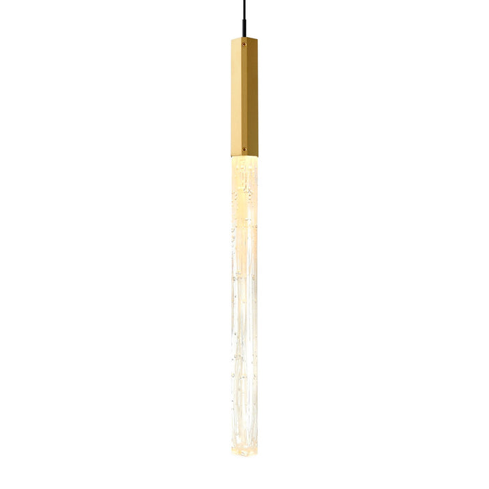 CWI Lighting - 1589P5-1-624 - LED Mini Pendant - Greta - Brass