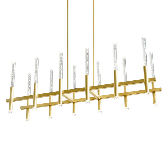 CWI Lighting - 1703P48-12-602-RC - LED Chandelier - Dragonswatch - Satin Gold