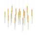 CWI Lighting - 1703P48-18-602-RC - LED Chandelier - Dragonswatch - Satin Gold