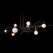 Hubbardton Forge - 131087-SKT-MULT-07 - Eight Light Linear Pendant - Brindille - Dark Smoke