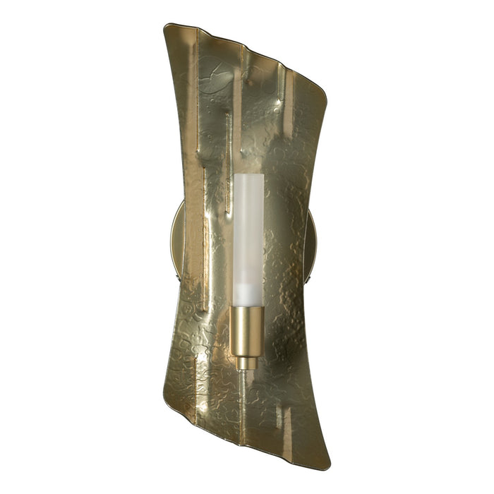 Hubbardton Forge - 201062-SKT-86-FD0462 - LED Wall Sconce - Crest - Modern Brass