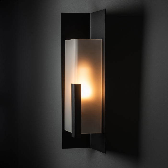 Hubbardton Forge - 302046-SKT-80-FD0793 - One Light Outdoor Wall Sconce - Summit - Coastal Black