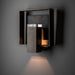 Hubbardton Forge - 302602-SKT-14-SL-ZM0546 - One Light Outdoor Wall Sconce - Shadow Box - Oil Rubbed Bronze