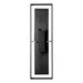 Hubbardton Forge - 302606-SKT-80-SL-ZM0546 - Two Light Outdoor Wall Sconce - Shadow Box - Coastal Black