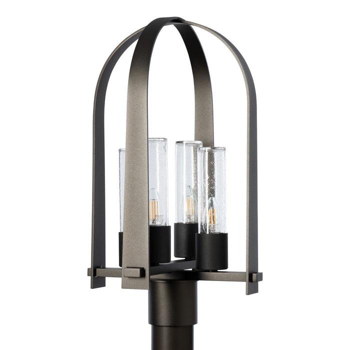 Hubbardton Forge - 342030-SKT-14-II0392 - Four Light Outdoor Post Mount - Triomphe - Oil Rubbed Bronze
