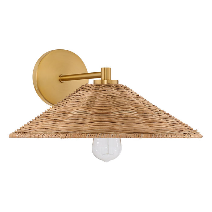 Meridian - M90106NB - One Light Wall Sconce - Natural Brass