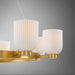 Savoy House - 1-3173-8-322 - Eight Light Chandelier - Isla Blanca - Warm Brass