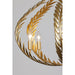 Savoy House - 1-4000-6-31 - Six Light Chandelier - Atlas - Grecian Gold