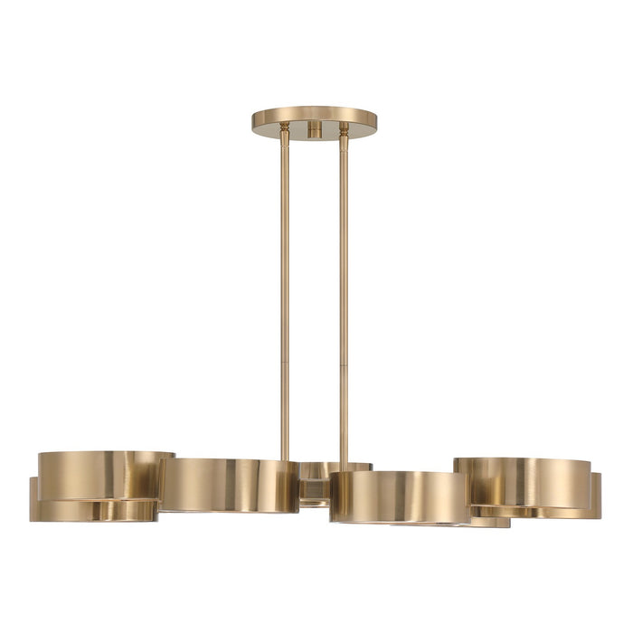 Savoy House - 1-7508-9-127 - LED Chandelier - Talamanca - Noble Brass
