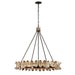 Savoy House - 1-8124-8-26 - Eight Light Chandelier - Monarch - Champagne Mist with Coconut Shell