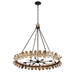 Savoy House - 1-8124-8-26 - Eight Light Chandelier - Monarch - Champagne Mist with Coconut Shell