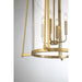 Savoy House - 3-2406-4-322 - Four Light Pendant - Rosedale - Warm Brass