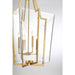 Savoy House - 3-9950-4-322 - Four Light Pendant - Farell - Warm Brass