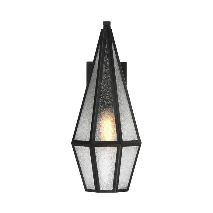 Savoy House - 5-709-BK - One Light Outdoor Wall Lantern - Peninsula - Matte Black