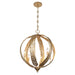 Savoy House - 7-4001-6-31 - Six Light Pendant - Atlas - Grecian Gold
